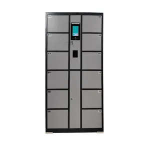 Yinlong armoire de rangement intelligente en acier pour supermarché, support étanche, armoire de stockage de carte à glissière personnalisée