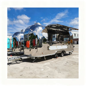 Chariot de nourriture mobile multifonctionnel en acier inoxydable avec outil intégré pour stimuler le trafic, idéal pour le café, le thé au lait, la crème glacée, les hot-dogs - Product Image 3