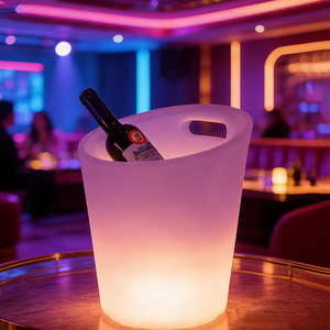 Cubo de Hielo LED Recargable al por Mayor con Luz RGB Variable para Barra, Cubo de Hielo Atmosférico para Barra de Bar y Fiestas - Product Image 4