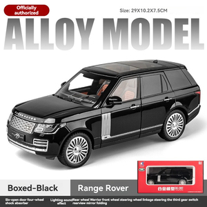 Modelo de Coche de Aleación Fundido a Presión 1:18 <span class=keywords><strong>Land</strong></span> <span class=keywords><strong>Rover</strong></span> Range 2018-2021, Simulación de Coche con Sonido y Luz, Juguete de Exhibición para Niños con Función de Retroceso - Product Image 6