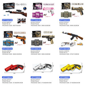 Серия конструкторов EPT DIY: трансформируемые пистолеты-пулеметы, наборы для сборки снайперских винтовок и пистолетов из строительных блоков - Product Image 3