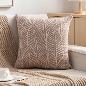 Housse de coussin rétro en chenille douce pour dossier de lit et coussin lombaire - Articles promotionnels pour fêtes sans garniture - Product Image 4