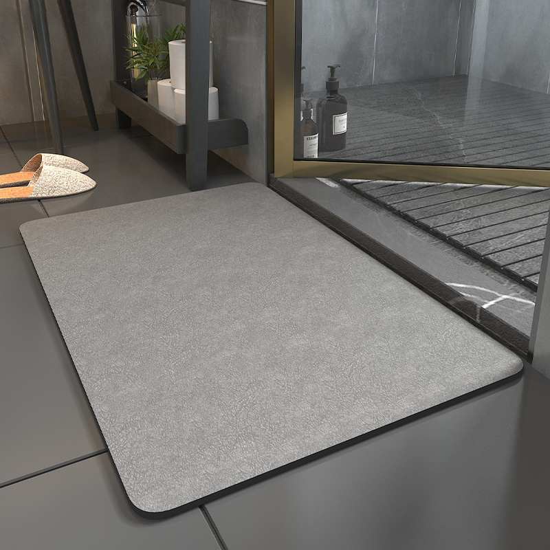 7 Màu Nhanh Khô Trong Vòng 3 Giây Phòng Tắm Mat Chống Trượt Nhanh Khô Diatomite Hấp Thụ Thảm Sàn Diatomaceous Trái Đất Bath Mat