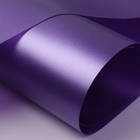 Film plastique PVC mat perlé translucide S014, 0.3mm, pour impression en faux cuir, pour accessoires de papeterie artisanale, traitement supplémentaire