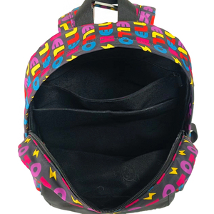 Presa di fabbrica personalizzata alla moda zaino per studenti impermeabile fodera in poliestere con chiusura a cerniera modello cartone animato - Product Image 6