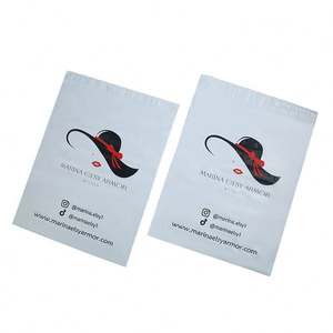 Bolsa de Sellado Transparente de LDPE, Ecológica, con Logotipo Personalizado, Bolsa de Correo de Polietileno Resistente, Bolsa de Envío Impermeable, Productor - Product Image 3