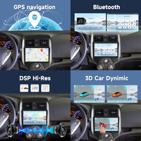 Hikity kipas pendingin mobil Android, untuk Nissan Versa Note 2014-2016 Qualcomm 8 Core 9 ''Radio mobil 4 + 64G nirkabel Carplay Android Auto 4G