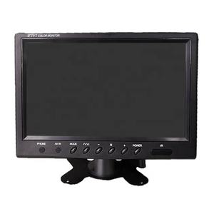 จอมอนิเตอร์วิดีโอ AV รถบรรทุกรถบัส1024วิดีโอเดสก์ท็อป9นิ้ว * 600 IPS 2วิธี AHD 1080P 720P จอแสดงผล Screen12V-24V แรงดันไฟฟ้ากว้าง - Product Image 2