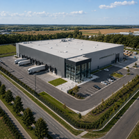 ZW Bâtiment préfabriqué en structure métallique, très demandé, pour atelier, entrepôt, garage, abri