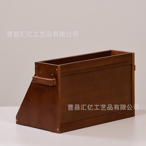 กล่องขนมปังไม้ไผ่อเนกประสงค์พร้อมประตูกระจกสำหรับเก็บขนมในครัวบ้าน - Product Image 4