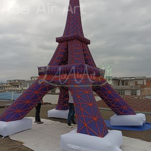 Modelo Inflable de la Torre <span class=keywords><strong>Eiffel</strong></span> de 6 m de Altura, Material Oxford Gigante, Decoración para Fiestas y Eventos Publicitarios, Incluye Inflador de Aire - Product Image 6