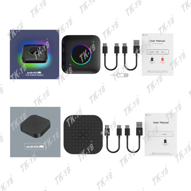 New Style Universal Carplay Ai Box Suitable for 98% of Cars Carplay & Wireless Android Auto Adapter Car Smart Box