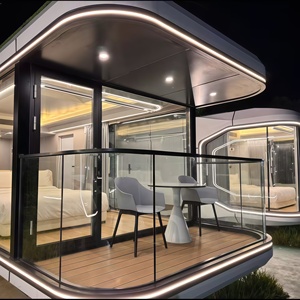 Casa Cápsula Espacial de Lujo Directo de Fábrica en China, Casa Móvil Pequeña Completamente Ensamblada para Glamping, Resorts y Alojamientos Turísticos - Product Image 2
