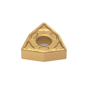 Insert de tournage en carbure de WNMG-FF Outil de coupe de fraiseuse à revêtement PVD négatif à 80 ° avec support OEM - Product Image 1