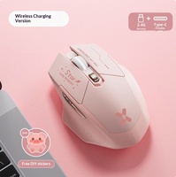 Ratón Inalámbrico Recargable Bluetooth de Modo Dual, Silencioso, Ligero, Estilo Chino, para Juegos y Deportes Electrónicos