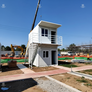Maisons Conteneurs Préfabriquées Pliantes 20 Pieds 40 Pieds à Installation Rapide, Petites Habitations Préfabriquées Pliables, Bureau de Chantier - Product Image 3