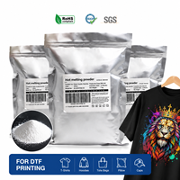 Poudre thermofusible DTF en gros 1KG 5KG 20KG, poudre blanche DTF pour machine de pressage à chaud et agitateur