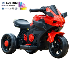 Moto et tricycle électriques pour enfants, voiture jouet à conduite autonome pour bébés de 0 à 24 mois, en plastique, alimentée par batterie - Product Image 1
