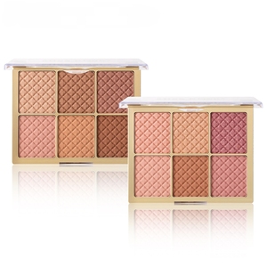 Nueva Paleta de <span class=keywords><strong>Rubor</strong></span> Mineral Vegano Mate Iluminador a Prueba de Agua de 6 Colores - Fácil de Aplicar, Polvo Fino de Larga Duración, Logotipo Personalizado ODM - Product Image 5