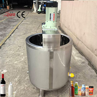Cuve de mélange de chocolat à double paroi en acier inoxydable, capacité 100L, configuration verticale, cuve de mélange en acier inoxydable