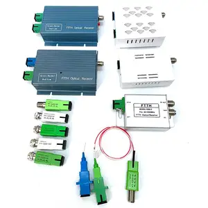 FTTH 및 네트워크 사용을위한 패시브 미니 노드 CATV 광 수신기 노드 1310 ~ 1550nm 파장