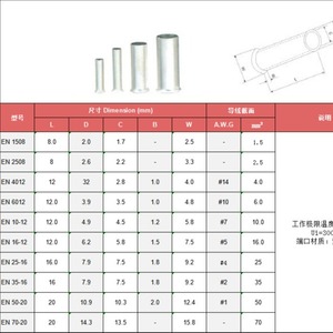 IQIHUI Crimp Connector Kit 520Pcs Silver Plated Copper Wire <b>Terminals</b> Lug <b>Terminal</b> Assortment Box Set - Product Image 4