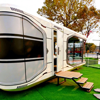 Capsule spatiale préfabriquée de conception moderne et luxueuse avec système intelligent, vente en gros d'usine