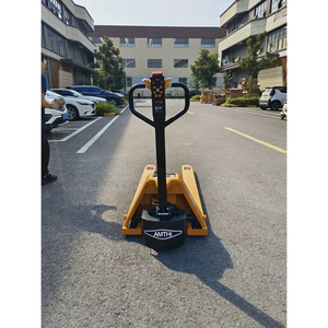 Carrello Elevatore Elettrico Professionale Amthi, Capacità 2000KG, Personalizzabile, Giallo, con <span class=keywords><strong>Pallet</strong></span> Esteso - Product Image 2