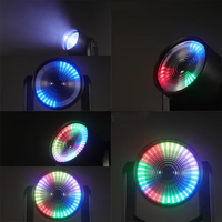 Projecteur de scène à tête mobile LED 150W Fresnel Spot Zoom Wash DMX RGBW 4-en-1 IP33 Ra90 activé par le son pour DJ, discothèque, fête, club, événements