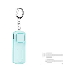 Großhandel heiß verkaufen Frauen LED Selbstverteidigung Alarm Schlüssel bund wiederauf ladbare Selbstverteidigung Zubehör Bulk-Set Überleben Frauen 130DB - Product Image 6