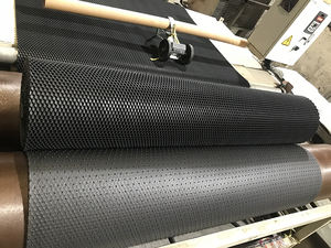 Tapis de sol de voiture en PVC à chaîne universel confortable, style Wilton, motif floral, lavable, rouleau de plastique pour la maison, tapis de voiture - Product Image 2