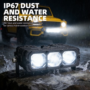 Luz LED para Parrilla de Coche Sanvi S318, Luz de Conducción LED, Luz de Parrilla para Coche, Luz Alta y Baja, Faro LED para Todoterreno 4x4, Camioneta, SUV - Product Image 2