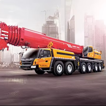 Cheap Price 130Ton All-terrain Crane SAC1300T7 Hydraulic Mobile Crane 80 km/h Traveling Speed in Stock