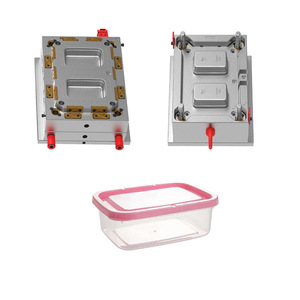 Caja de Almacenamiento de Frutas, Verduras y Granos para Refrigerador de Cocina, Personalizada, Metálica, Transparente, Moldeada por Inyección de Plástico - Product Image 2