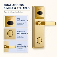 Serrure de porte intelligente EBKN pour portes en bois/aluminium, en alliage de zinc, avec logiciel de gestion gratuit sur le cloud, système de sécurité de haute qualité