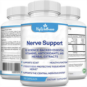 מפעל מותאם אישית satrael תוספת כמוסות תמיכה אלפא ליפואית ויטמין 12 ב 1 תוספי עבור עצב - Product Image 1