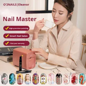 O2NAILS Wireless Mobile Nail Operation Allows Customization Nail Patterns with 3D Printing - DIY Nail Art Portable Nail Printer - Product Image 1