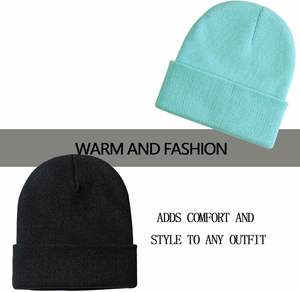 Custom Printed Logo High-end Bows & Character Beanie <b>Hat</b> Knitted Travel Common Cold Winter Luxury Warm Unisex Adult - Product Image 2