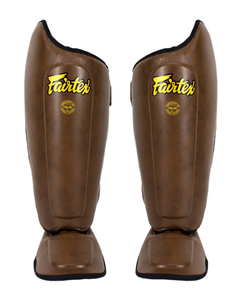 Protège-tibias personnalisables en cuir élastique EVA PU pour l'entraînement de Muay Thai et de Kick Boxing - Product Image 1