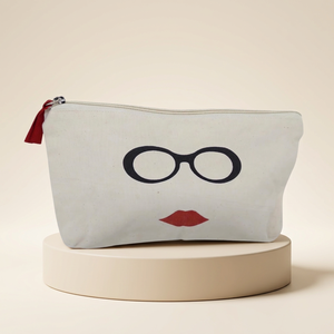 Natural Cotton Cosmetic Pouch Reusable Durable <b>Makeup</b> <b>Travel</b> <b>Bag</b> <b>for</b> Women Wholesale Manufacturer - Product Image 1