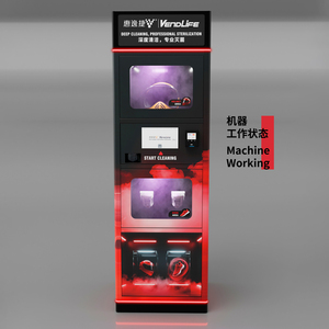 Distributeur automatique Vendlife à double compartiment pour le nettoyage des casques de vélo et de <span class=keywords><strong>moto</strong></span>, machine à vendre des chaussures pour le lavage à sec et la désodorisation - Product Image 2