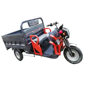 1.8m 3 Open Body Safe And Durable Tricycle Cargo Truck Electric 3 Wheels Tricycle Customized
