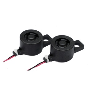 Zumbador piezoeléctrico externo de 33*22 mm, CC 12 V, tono continuo, resistente al agua, con cable, carcasa de PBT, 3000 Hz, certificado ISO9001 - Product Image 1