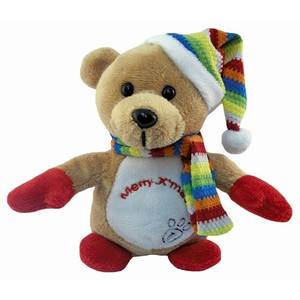 Boneka Beruang Plush Logo Kustom - Boneka Teddy Isi Dakron Pabrik, OEM ODM Warna Ukuran, Bahan Plush Lembut, Grosir MOQ Rendah untuk Promosi - Product Image 5