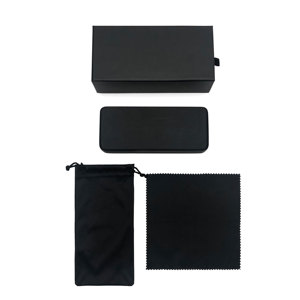 Phổ biến tùy chỉnh kính bao bì Set du lịch Kính mát hộp cảnh tượng Nhung cứng trường hợp kính mắt trường hợp - Product Image 2