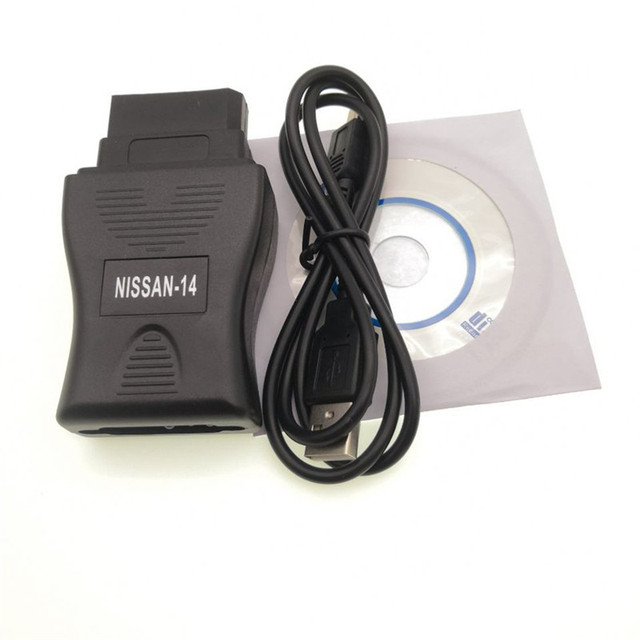Professional Diagnostic-tool for Nssin 14pin Diagnostic Interface USB Connection Without for Nissan USB Adapte