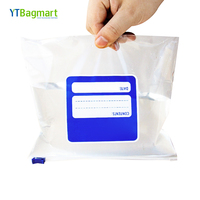 YT Bagmart Fda et Reach Approuvé Clair Curseur Zipper Sac Prix Usine Ldpe De Qualité Alimentaire Biodégradable Personnalisé Zip Curseur Sacs