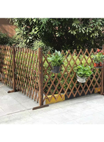 Nouveau design de clôture en treillis extensible en usine OEM ODM Clôture de jardin en carton étanche à fleurs en bois