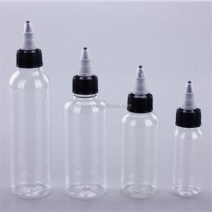 30 مللي 50ml100ml الحيوانات الأليفة طويلة طرف غطاء بلاستيكي صغير زجاحة ضغط زجاجة العسل - Product Image 4