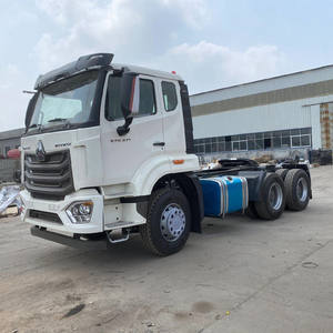 Camión Pesado Sinotruk de Alta Calidad 6x4 Hohan de 10 Ruedas, 40 Toneladas, Tractor Howo, Combustible Diésel, Emisión Euro 2, Volante a la Izquierda, Usado - Product Image 6